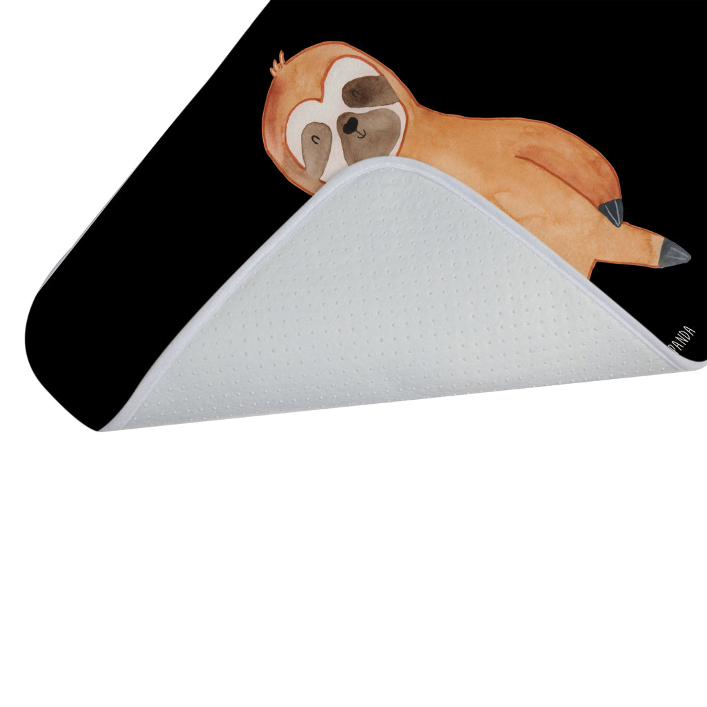 Badvorleger Faultier Zufrieden Badematte, Badteppich, Duschvorleger, Badezimmerteppich, Badezimmermatte, Badvorleger, Duschmatte, Duschteppich, Faultier, Faultier Geschenk, Faultier Deko, Faultiere, faul, Lieblingstier, Pause, relaxen, Glück, glücklich, zufrieden, happy, Zufriedenheit, Gelassenheit, Ruhe, Frieden