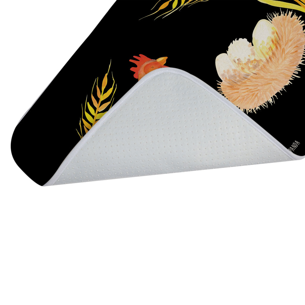 Badvorleger Huhn stolz Badematte, Badteppich, Duschvorleger, Badezimmerteppich, Badezimmermatte, Badvorleger, Duschmatte, Duschteppich, Bauernhof, Hoftiere, Landwirt, Landwirtin, Hahn, Henne, Hühner, Eier, Hof, Landleben, Motivation, Geburt, Magie, Spruch, Schwangerschaft