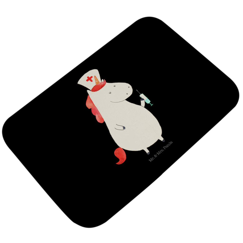 Badvorleger Einhorn Krankenschwester Badematte, Badteppich, Duschvorleger, Badezimmerteppich, Badezimmermatte, Badvorleger, Duschmatte, Duschteppich, Einhorn, Einhörner, Einhorn Deko, Pegasus, Unicorn, Krankenschwester Geschenk, Krankenpfleger Geschenk, Krankenpflegerin, Krankenschwester Dankeschön, Krankenhaus, Ärztin Geschenk