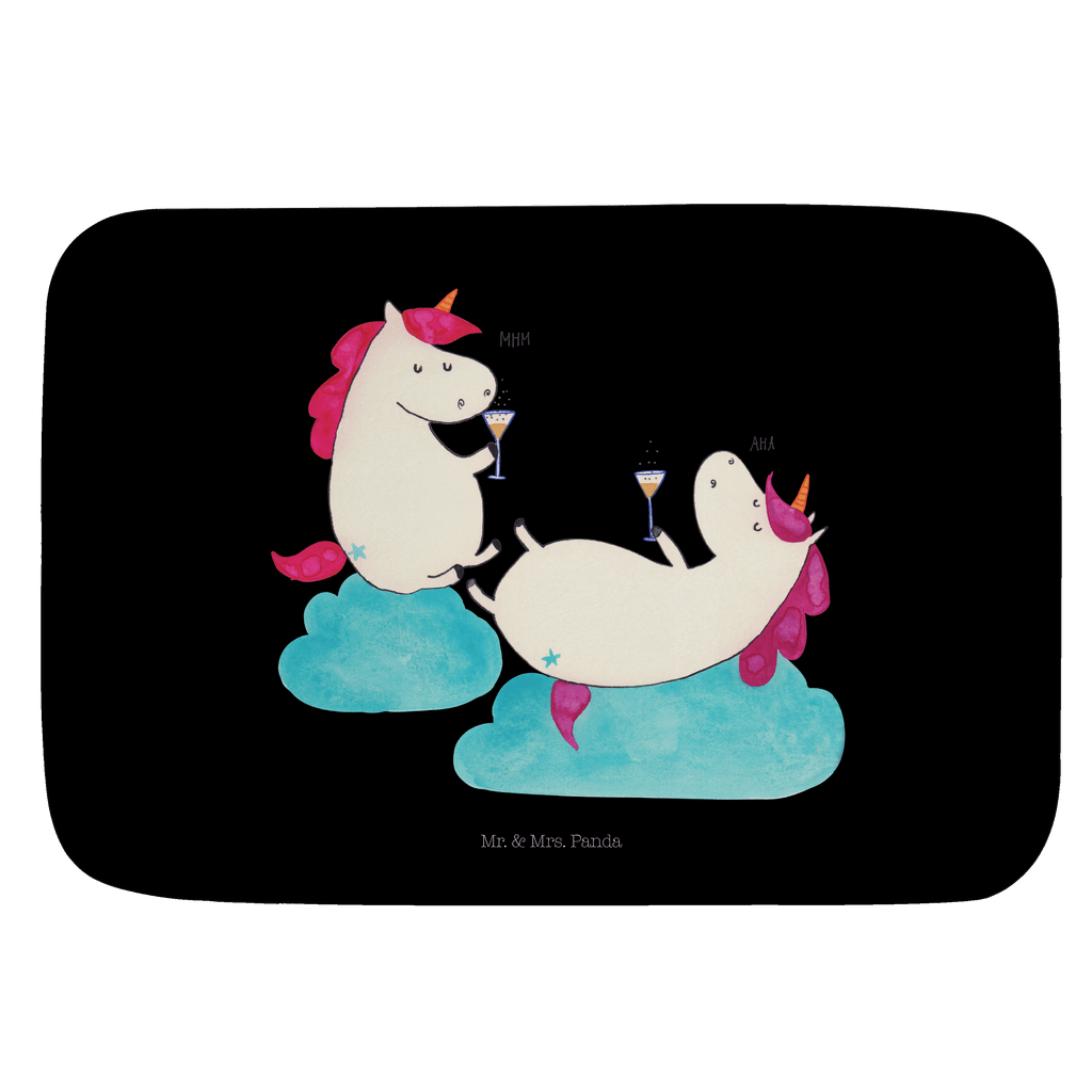 Badvorleger Einhörner Sekt Badematte, Badteppich, Duschvorleger, Badezimmerteppich, Badezimmermatte, Badvorleger, Duschmatte, Duschteppich, Einhorn, Einhörner, Einhorn Deko, Pegasus, Unicorn, Freundinnen, Freundin, BFF, Sekt, Mädelsabend, Spaß, Party, Korken, Anstoßen, Beste