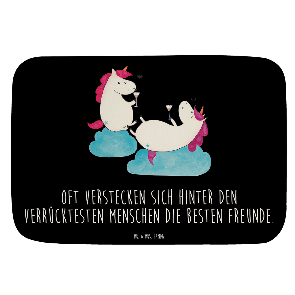 Badvorleger Einhörner Sekt Badematte, Badteppich, Duschvorleger, Badezimmerteppich, Badezimmermatte, Badvorleger, Duschmatte, Duschteppich, Einhorn, Einhörner, Einhorn Deko, Pegasus, Unicorn, Freundinnen, Freundin, BFF, Sekt, Mädelsabend, Spaß, Party, Korken, Anstoßen, Beste