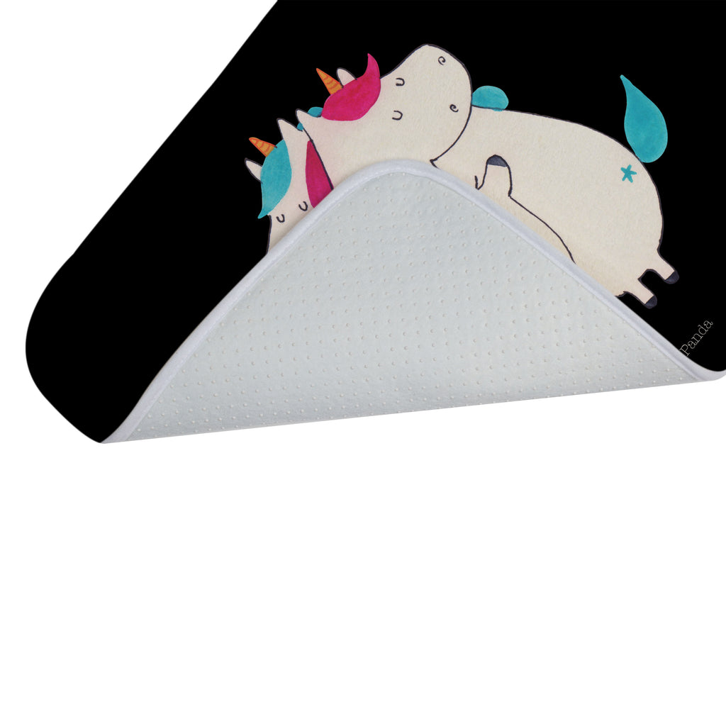 Badvorleger Einhörner Umarmen Badematte, Badteppich, Duschvorleger, Badezimmerteppich, Badezimmermatte, Badvorleger, Duschmatte, Duschteppich, Einhorn, Einhörner, Einhorn Deko, Pegasus, Unicorn, Freundinnen, Freundin, BFF, Schwester, Schwestern, Familie, Geschwister, Sister, Liebe