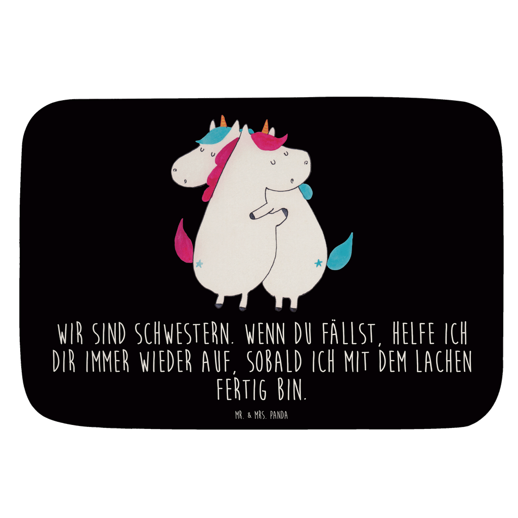 Badvorleger Einhörner Umarmen Badematte, Badteppich, Duschvorleger, Badezimmerteppich, Badezimmermatte, Badvorleger, Duschmatte, Duschteppich, Einhorn, Einhörner, Einhorn Deko, Pegasus, Unicorn, Freundinnen, Freundin, BFF, Schwester, Schwestern, Familie, Geschwister, Sister, Liebe
