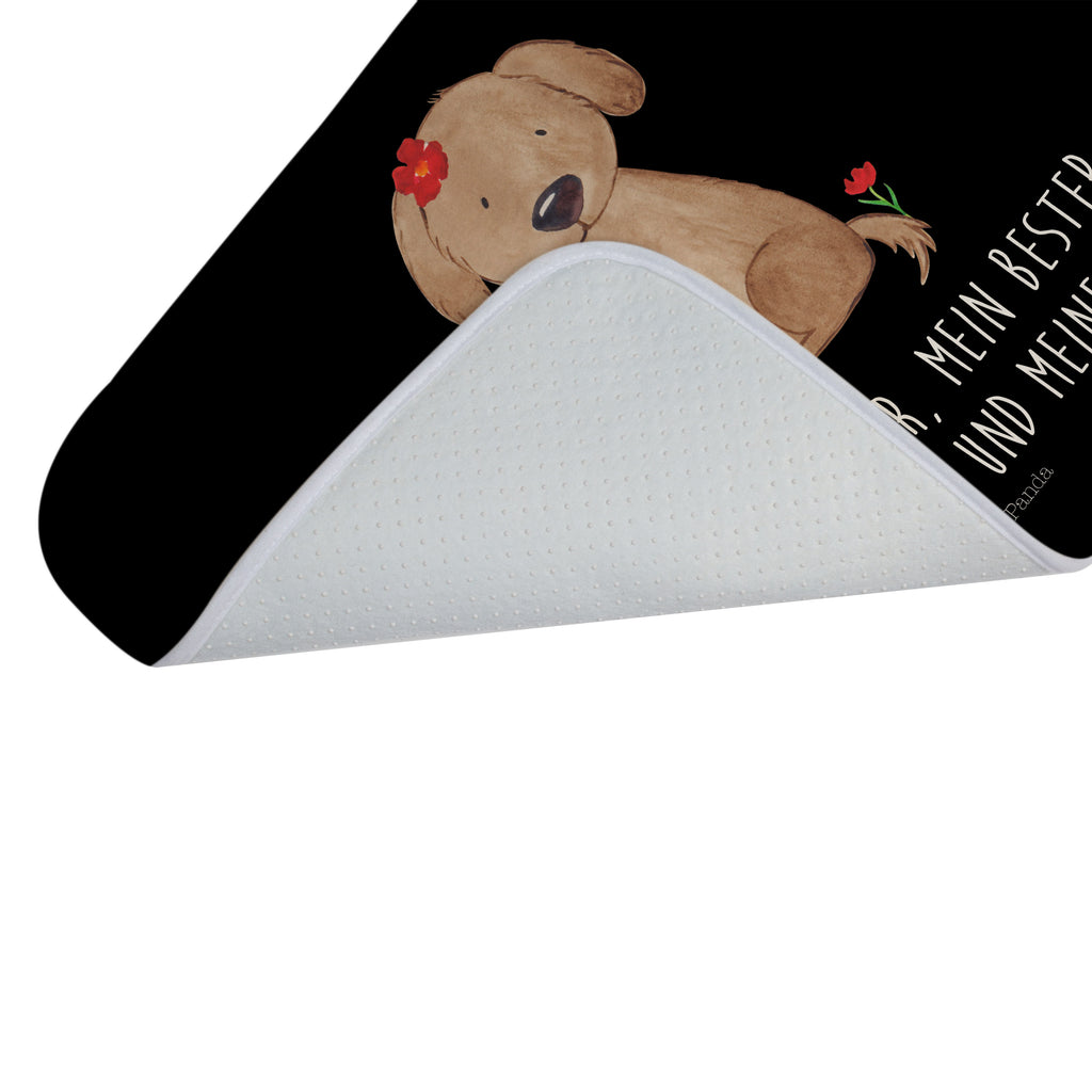 Badvorleger Hund Hundedame Badematte, Badteppich, Duschvorleger, Badezimmerteppich, Badezimmermatte, Badvorleger, Duschmatte, Duschteppich, Hund, Hundemotiv, Haustier, Hunderasse, Tierliebhaber, Hundebesitzer, Sprüche, Hunde, Hundeliebe, Hundeglück, Liebe, Frauchen