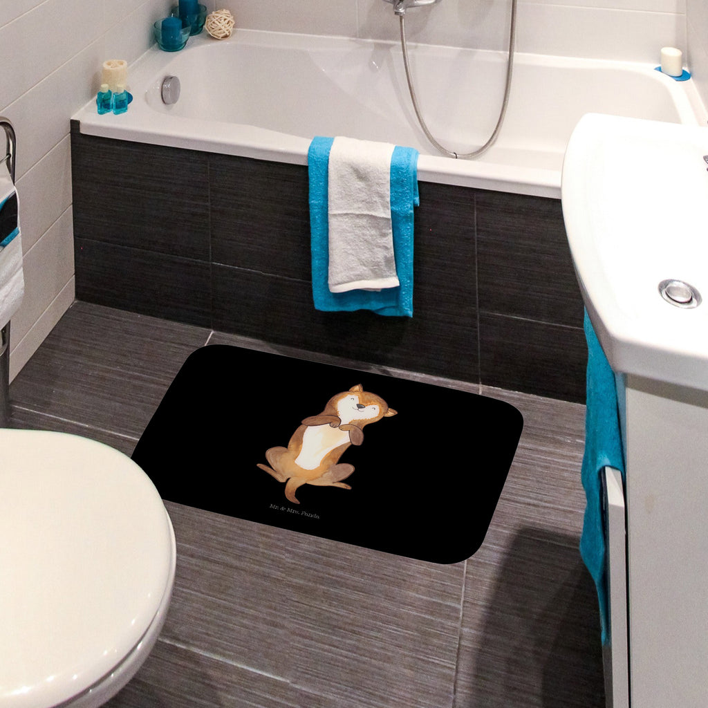 Badvorleger Hund Bauchkraulen Badematte, Badteppich, Duschvorleger, Badezimmerteppich, Badezimmermatte, Badvorleger, Duschmatte, Duschteppich, Hund, Hundemotiv, Haustier, Hunderasse, Tierliebhaber, Hundebesitzer, Sprüche, Hunde, Hundeliebe, Hundewelpe, Bauchkraulen