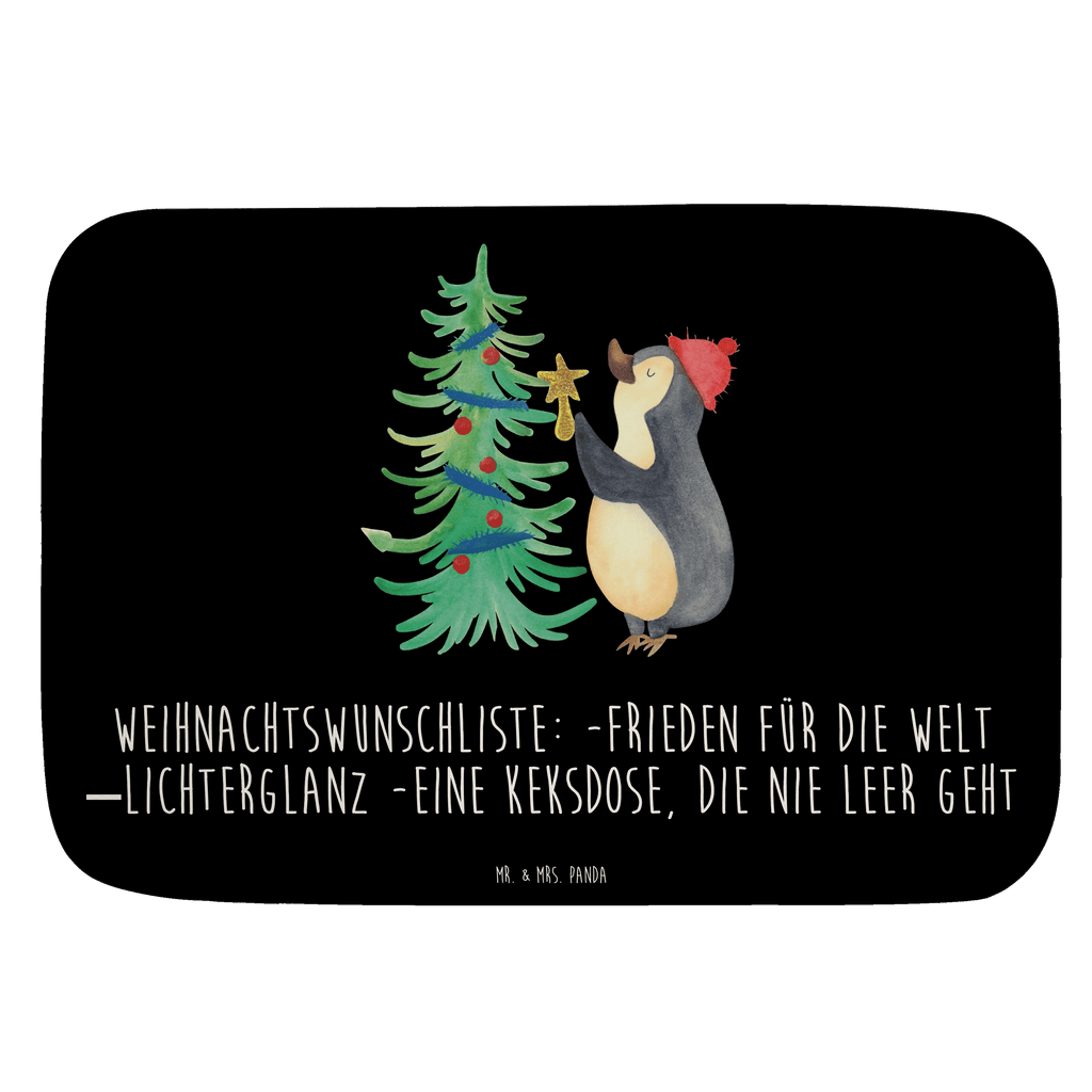 Badvorleger Pinguin Weihnachtsbaum Badematte, Badteppich, Duschvorleger, Badezimmerteppich, Badezimmermatte, Badvorleger, Duschmatte, Duschteppich, Winter, Weihnachten, Weihnachtsdeko, Nikolaus, Advent, Heiligabend, Wintermotiv, Pinguin