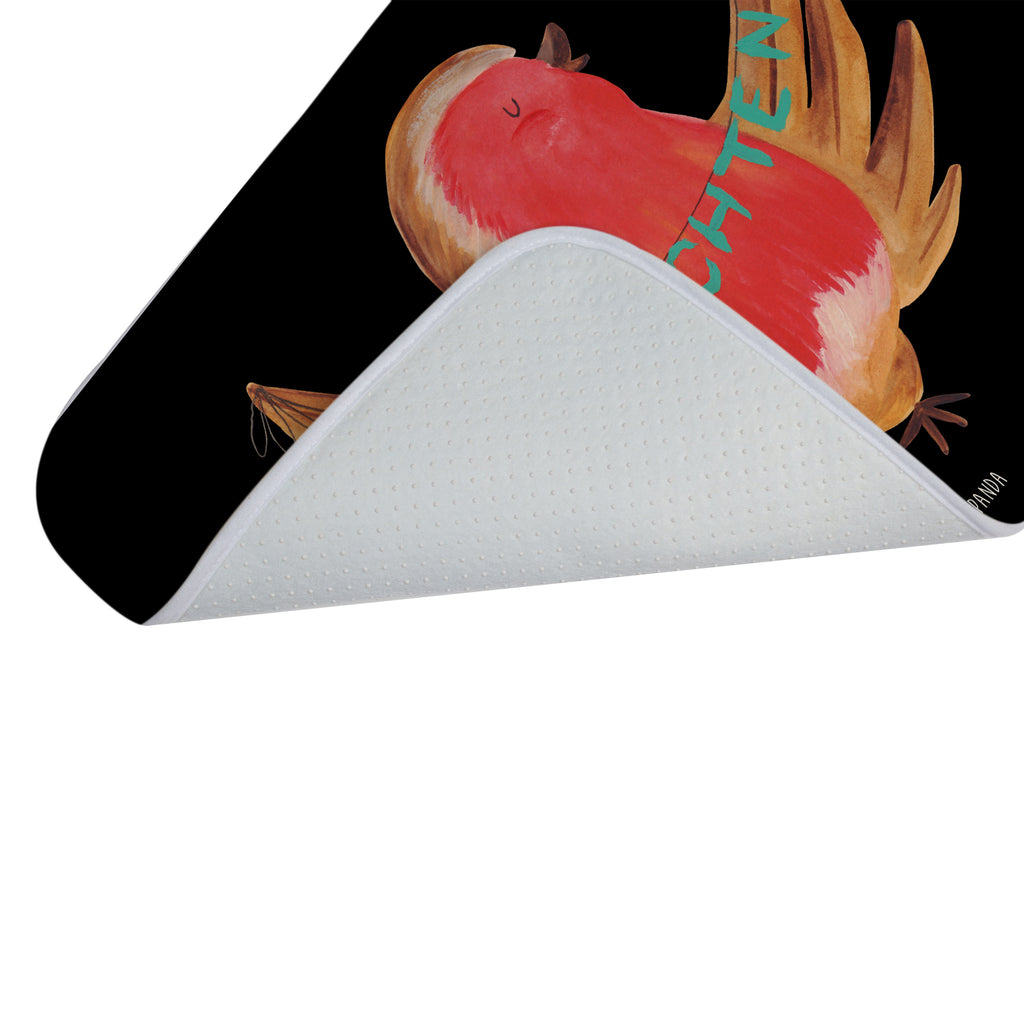 Badvorleger Rotkehlchen Weihnachten Badematte, Badteppich, Duschvorleger, Badezimmerteppich, Badezimmermatte, Badvorleger, Duschmatte, Duschteppich, Winter, Weihnachten, Weihnachtsdeko, Nikolaus, Advent, Heiligabend, Wintermotiv, Frohe Weihnachten, Weihnachtsmotiv, Weihnachtsgruß, Vogel, xmas