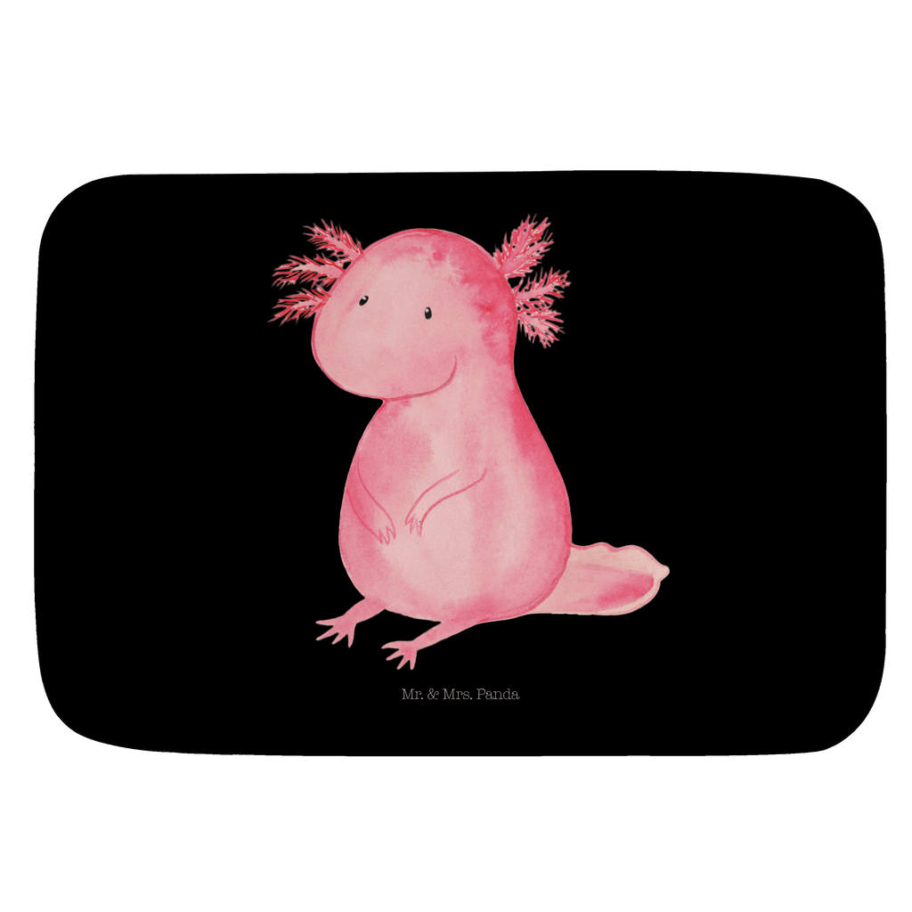 Badvorleger Axolotl Badematte, Badteppich, Duschvorleger, Badezimmerteppich, Badezimmermatte, Badvorleger, Duschmatte, Duschteppich, Axolotl, Molch, Axolot, vergnügt, fröhlich, zufrieden, Lebensstil, Weisheit, Lebensweisheit, Liebe, Freundin