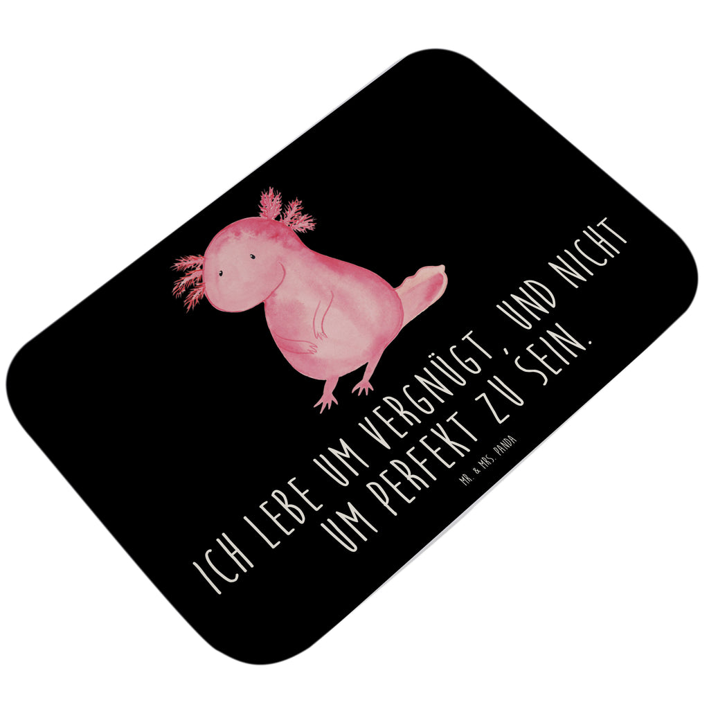 Badvorleger Axolotl Badematte, Badteppich, Duschvorleger, Badezimmerteppich, Badezimmermatte, Badvorleger, Duschmatte, Duschteppich, Axolotl, Molch, Axolot, vergnügt, fröhlich, zufrieden, Lebensstil, Weisheit, Lebensweisheit, Liebe, Freundin