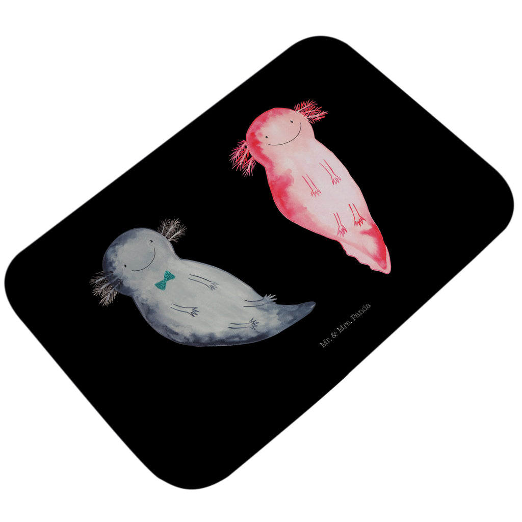 Badvorleger Axolotl Axel+Lotte Badematte, Badteppich, Duschvorleger, Badezimmerteppich, Badezimmermatte, Badvorleger, Duschmatte, Duschteppich, Axolotl, Molch, Axolot, Schwanzlurch, Lurch, Lurche, Liebe, große Liebe, Liebesbeweis, Freund, Verlobter, Ehemann, Jahrestag, Valentinstag