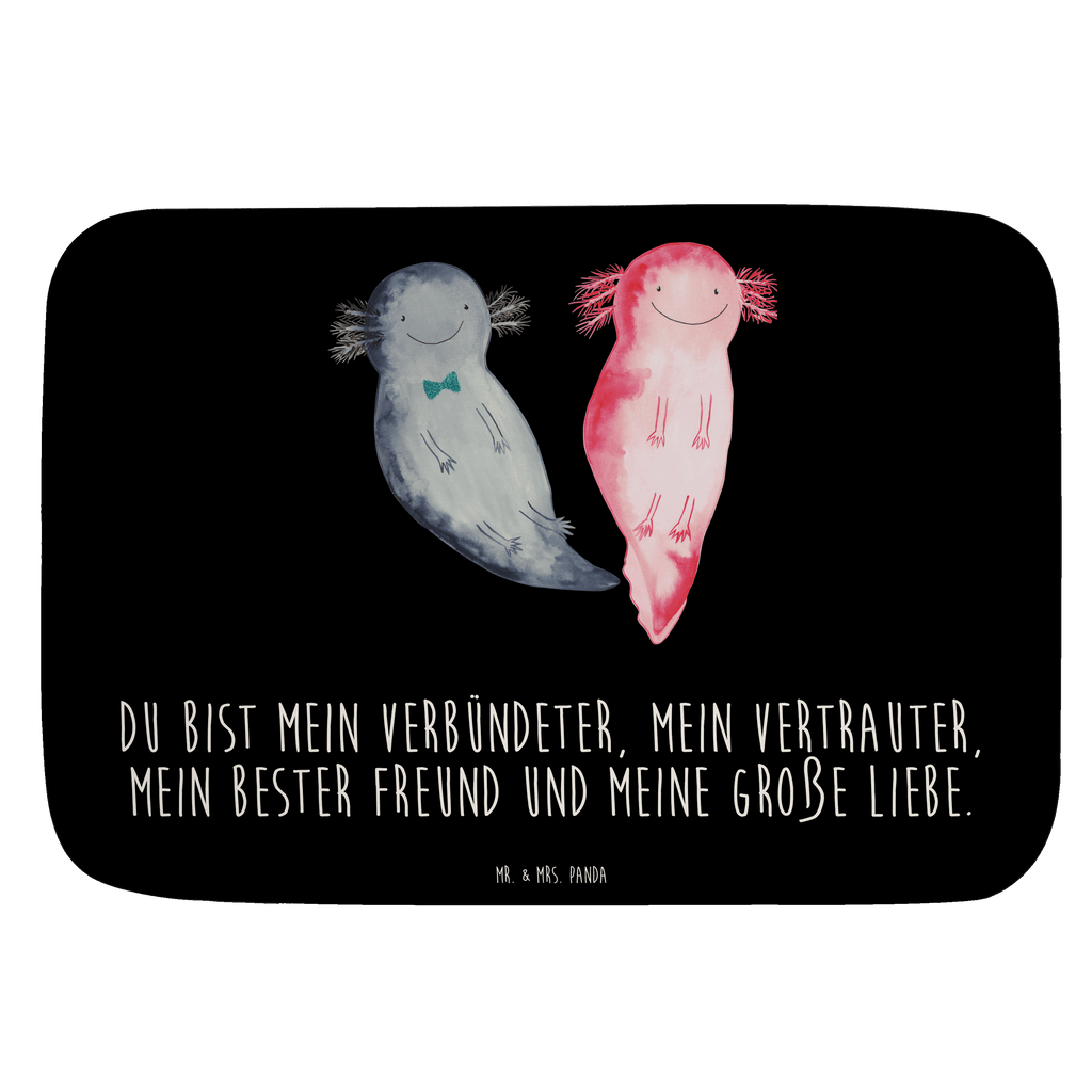 Badvorleger Axolotl Axel+Lotte Badematte, Badteppich, Duschvorleger, Badezimmerteppich, Badezimmermatte, Badvorleger, Duschmatte, Duschteppich, Axolotl, Molch, Axolot, Schwanzlurch, Lurch, Lurche, Liebe, große Liebe, Liebesbeweis, Freund, Verlobter, Ehemann, Jahrestag, Valentinstag