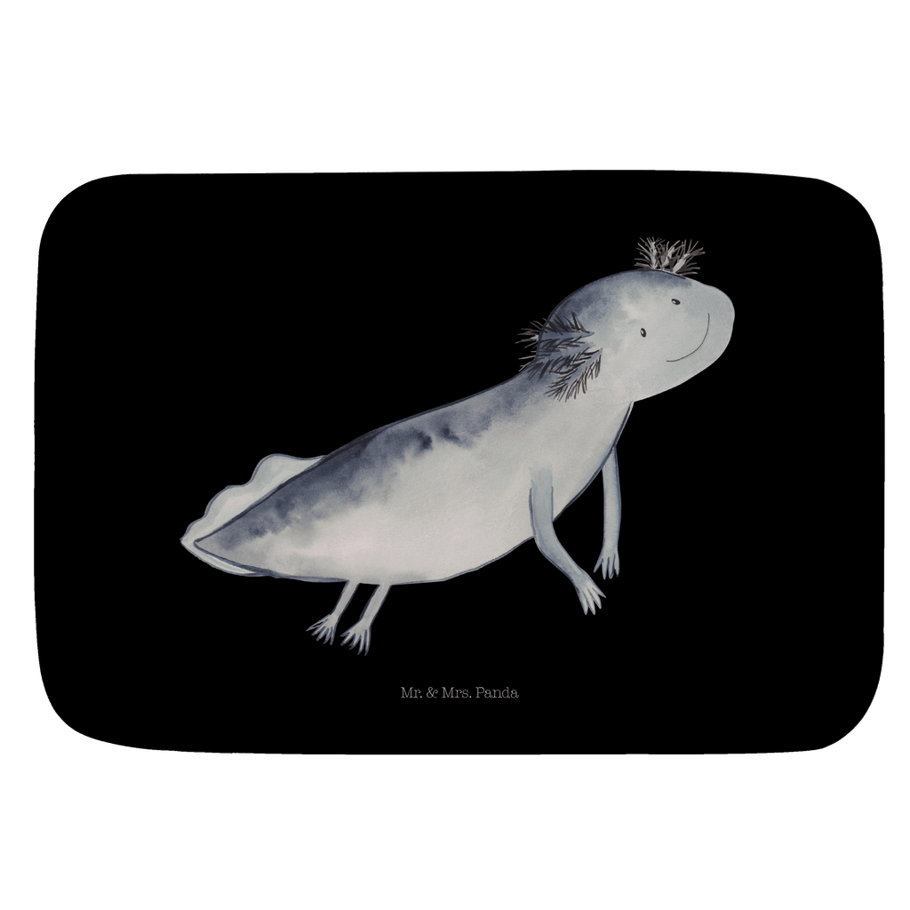 Badvorleger Axolotl schwimmt Badematte, Badteppich, Duschvorleger, Badezimmerteppich, Badezimmermatte, Badvorleger, Duschmatte, Duschteppich, Axolotl, Molch, Axolot, Schwanzlurch, Lurch, Lurche, Problem, Probleme, Lösungen, Motivation