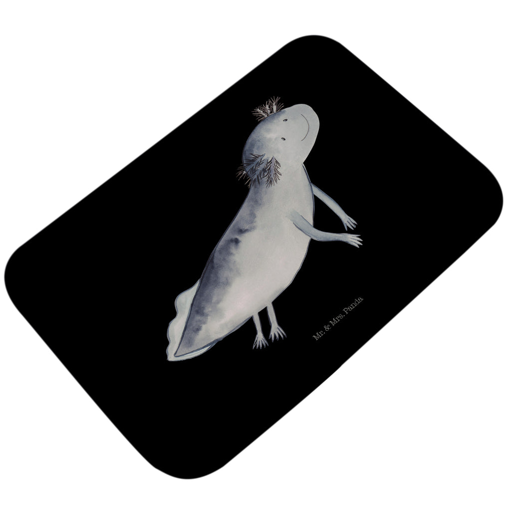 Badvorleger Axolotl schwimmt Badematte, Badteppich, Duschvorleger, Badezimmerteppich, Badezimmermatte, Badvorleger, Duschmatte, Duschteppich, Axolotl, Molch, Axolot, Schwanzlurch, Lurch, Lurche, Problem, Probleme, Lösungen, Motivation