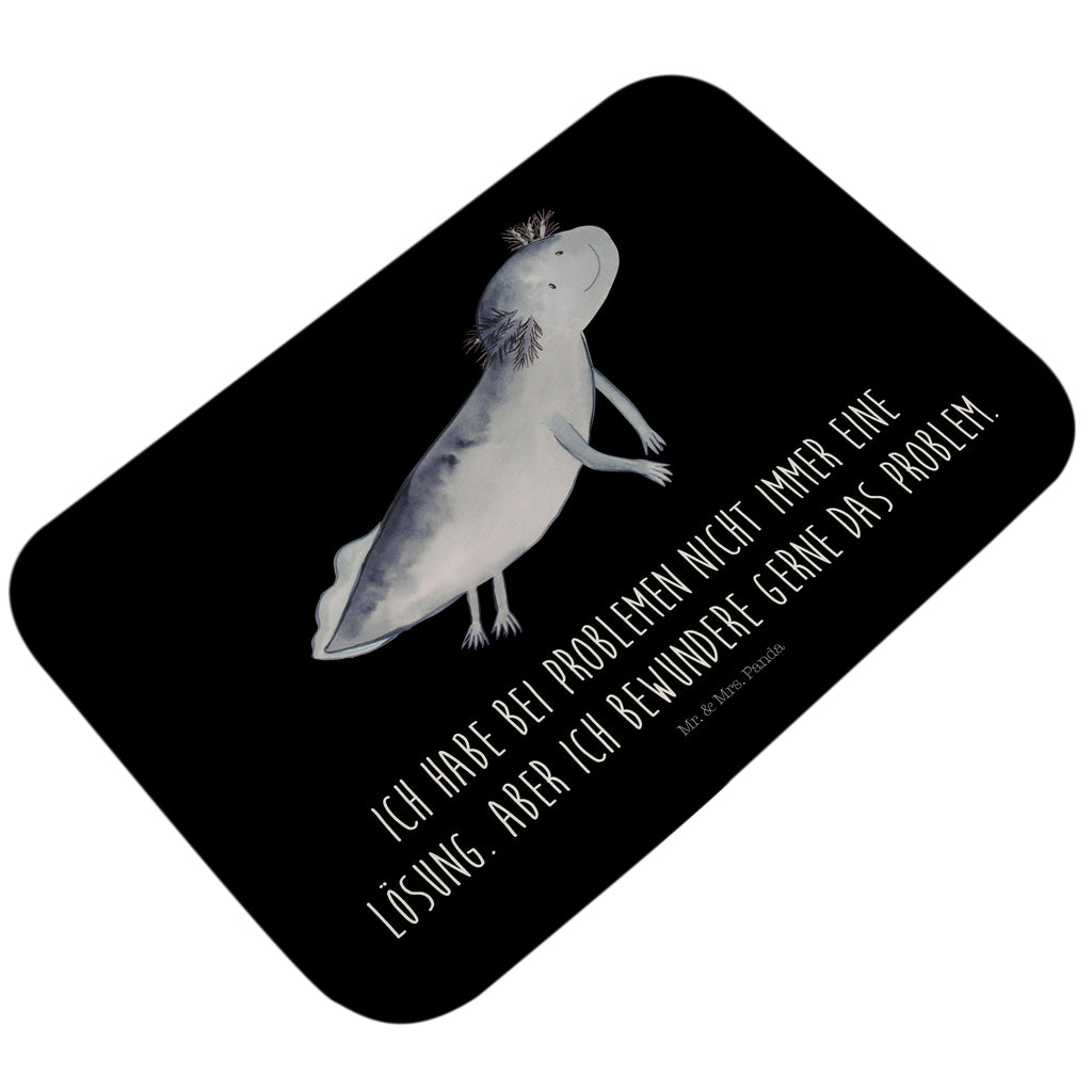 Badvorleger Axolotl schwimmt Badematte, Badteppich, Duschvorleger, Badezimmerteppich, Badezimmermatte, Badvorleger, Duschmatte, Duschteppich, Axolotl, Molch, Axolot, Schwanzlurch, Lurch, Lurche, Problem, Probleme, Lösungen, Motivation