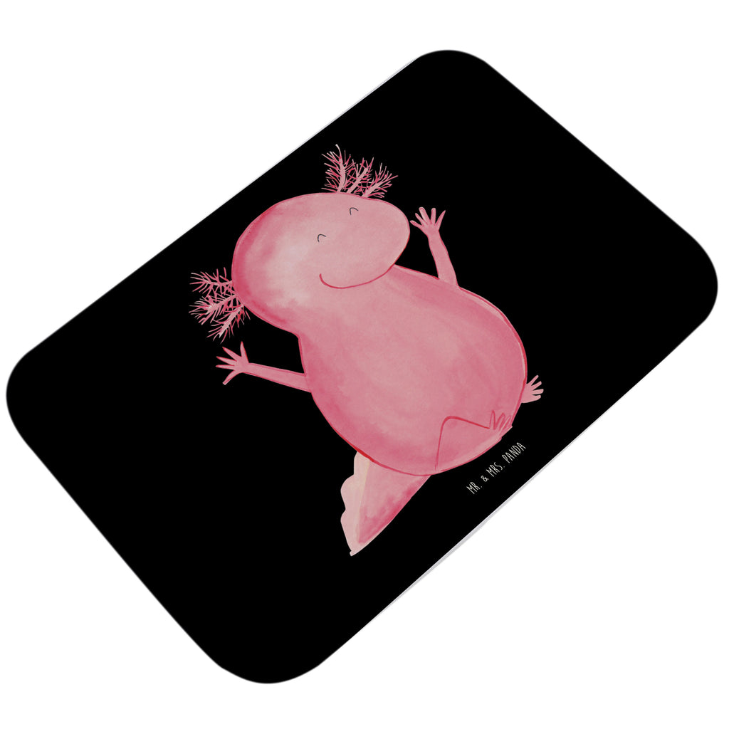 Badvorleger Axolotl Hurra Badematte, Badteppich, Duschvorleger, Badezimmerteppich, Badezimmermatte, Badvorleger, Duschmatte, Duschteppich, Axolotl, Molch, Axolot, Schwanzlurch, Lurch, Lurche, fröhlich, Spaß, Freude, Motivation, Zufriedenheit