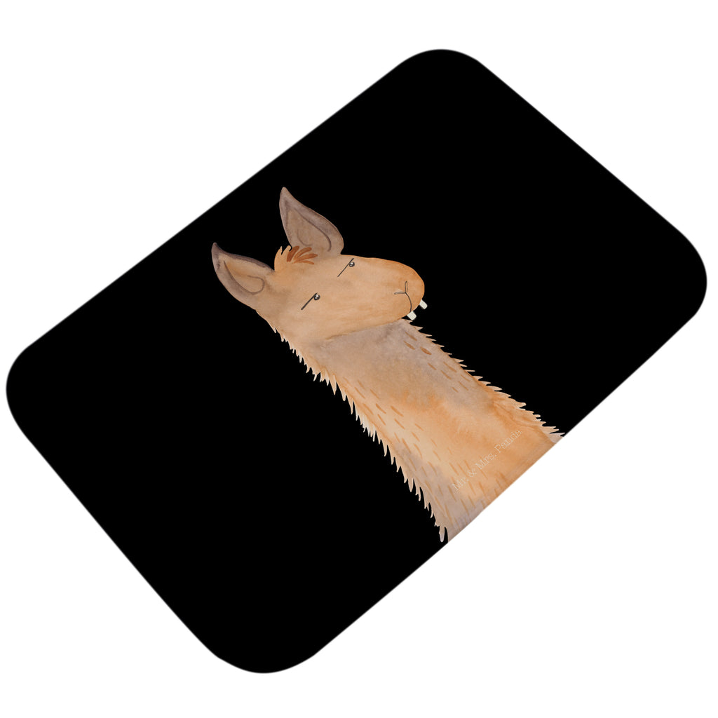 Badvorleger Lamakopf genervt Badematte, Badteppich, Duschvorleger, Badezimmerteppich, Badezimmermatte, Badvorleger, Duschmatte, Duschteppich, Lama, Alpaka, Lamas, Recht haben, genervt sein, Freundin, beste Freundin, Partnerin, Büro, Büroalltag, Chef, Chefin, Azubi