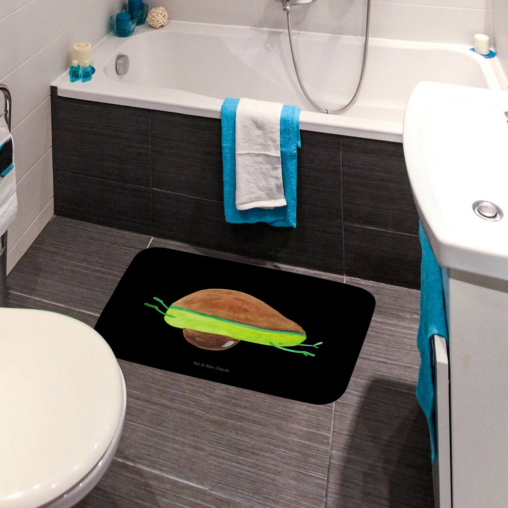 Badvorleger Avocado Yoga Badematte, Badteppich, Duschvorleger, Badezimmerteppich, Badezimmermatte, Badvorleger, Duschmatte, Duschteppich, Avocado, Veggie, Vegan, Gesund, Avocado Yoga Vegan