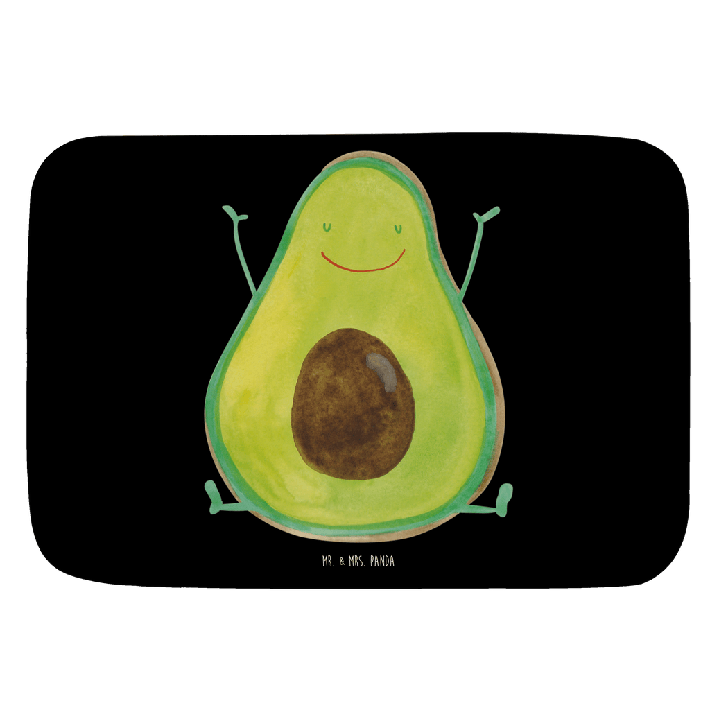 Badvorleger Avocado Happy Badematte, Badteppich, Duschvorleger, Badezimmerteppich, Badezimmermatte, Badvorleger, Duschmatte, Duschteppich, Avocado, Veggie, Vegan, Gesund, Chaos