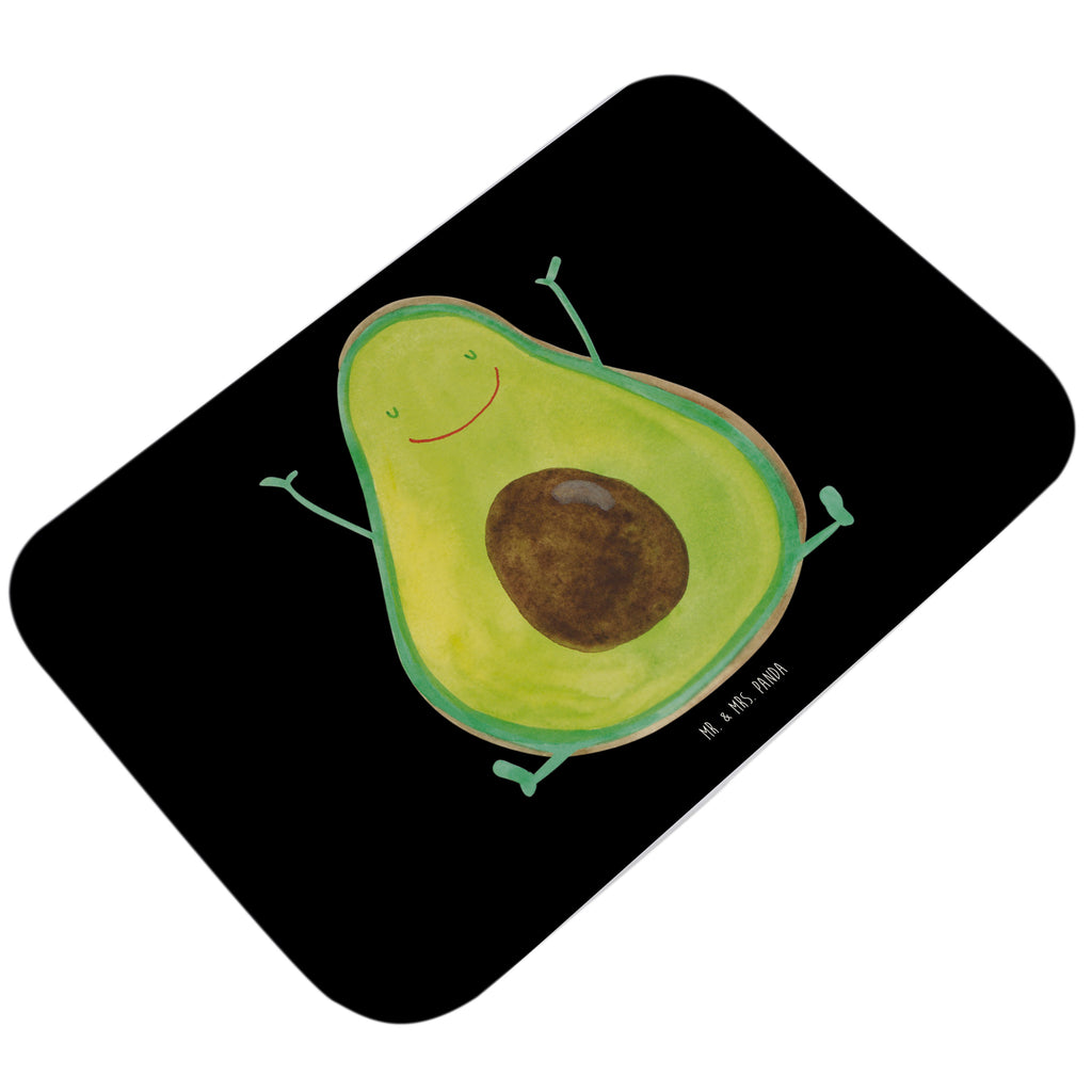 Badvorleger Avocado Happy Badematte, Badteppich, Duschvorleger, Badezimmerteppich, Badezimmermatte, Badvorleger, Duschmatte, Duschteppich, Avocado, Veggie, Vegan, Gesund, Chaos