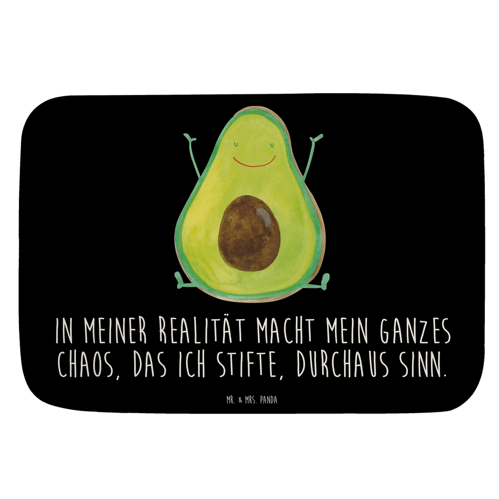 Badvorleger Avocado Happy Badematte, Badteppich, Duschvorleger, Badezimmerteppich, Badezimmermatte, Badvorleger, Duschmatte, Duschteppich, Avocado, Veggie, Vegan, Gesund, Chaos