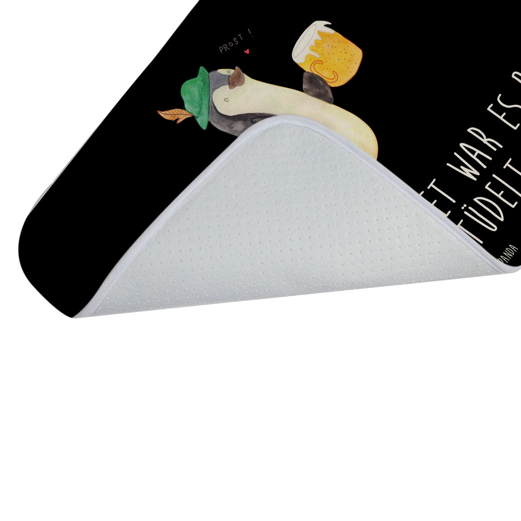 Badvorleger Pinguin Bier Badematte, Badteppich, Duschvorleger, Badezimmerteppich, Badezimmermatte, Badvorleger, Duschmatte, Duschteppich, Pinguin, Pinguine, Bier, Oktoberfest