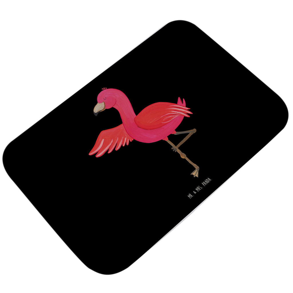 Badvorleger Flamingo Yoga Badematte, Badteppich, Duschvorleger, Badezimmerteppich, Badezimmermatte, Badvorleger, Duschmatte, Duschteppich, Flamingo, Vogel, Yoga, Namaste, Achtsamkeit, Yoga-Übung, Entspannung, Ärger, Aufregen, Tiefenentspannung