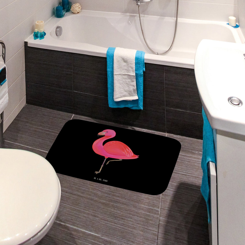 Badvorleger Flamingo classic Badematte, Badteppich, Duschvorleger, Badezimmerteppich, Badezimmermatte, Badvorleger, Duschmatte, Duschteppich, Flamingo, Einzigartig, Selbstliebe, Stolz, ich, für mich, Spruch, Freundin, Freundinnen, Außenseiter, Sohn, Tochter, Geschwister