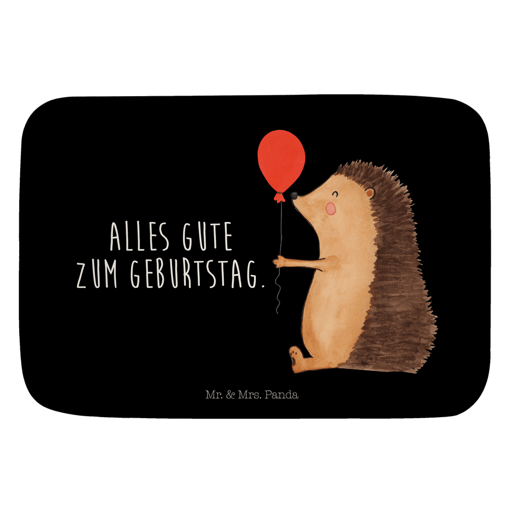 Badvorleger Igel mit Luftballon Badematte, Badteppich, Duschvorleger, Badezimmerteppich, Badezimmermatte, Badvorleger, Duschmatte, Duschteppich, Tiermotive, Gute Laune, lustige Sprüche, Tiere, Igel, Geburtstag, Herzlichen Glückwunsch, Glückwunsch, Geburtstagskind, Ballon, Happy Birthday