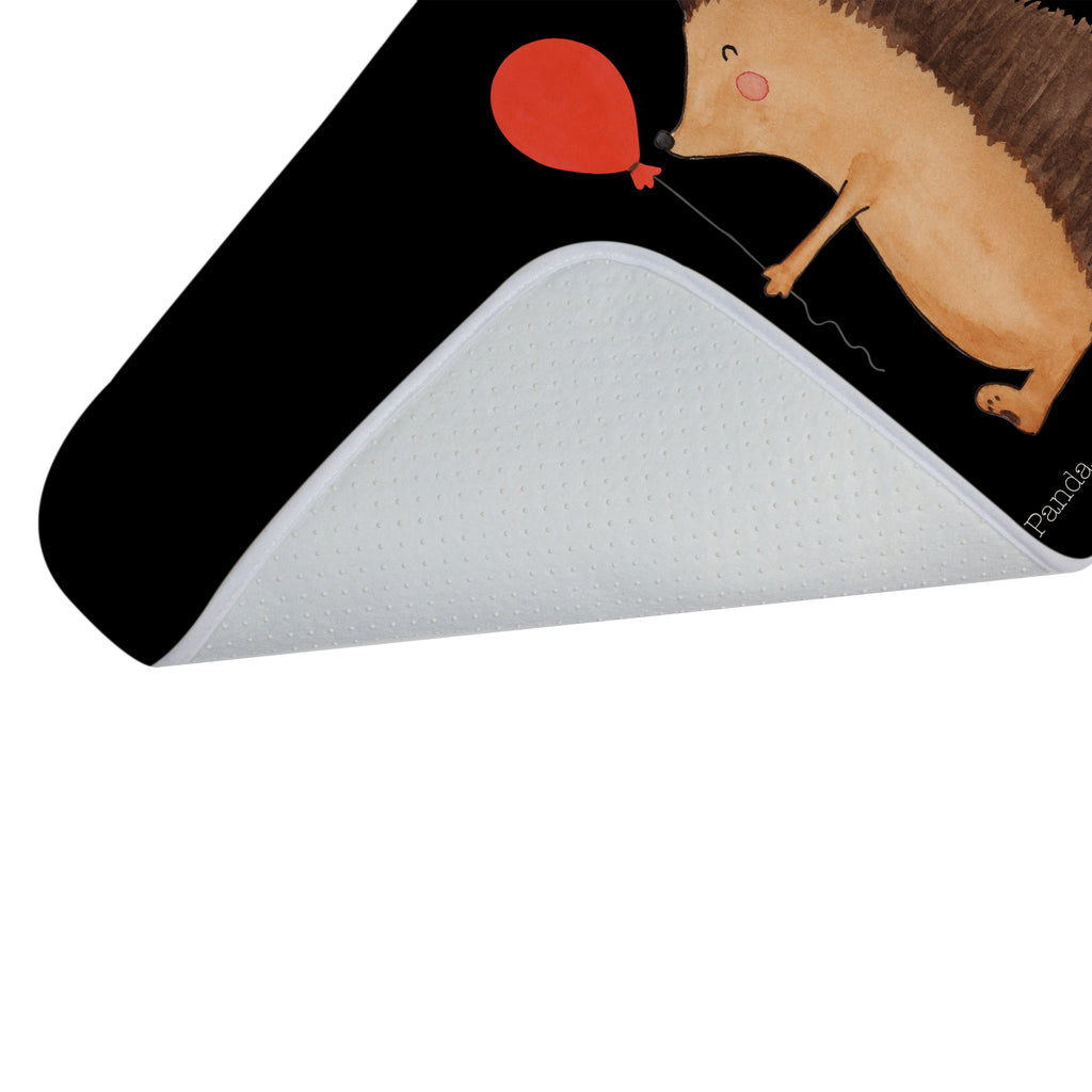Badvorleger Igel mit Luftballon Badematte, Badteppich, Duschvorleger, Badezimmerteppich, Badezimmermatte, Badvorleger, Duschmatte, Duschteppich, Tiermotive, Gute Laune, lustige Sprüche, Tiere, Igel, Geburtstag, Herzlichen Glückwunsch, Glückwunsch, Geburtstagskind, Ballon, Happy Birthday