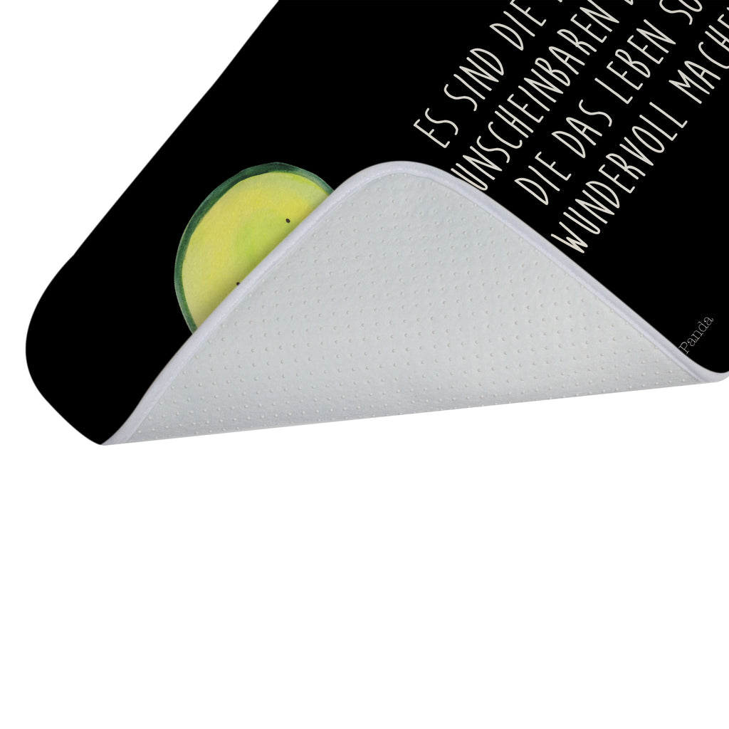 Badvorleger Avocado mit Kern Badematte, Badteppich, Duschvorleger, Badezimmerteppich, Badezimmermatte, Badvorleger, Duschmatte, Duschteppich, Avocado, Veggie, Vegan, Gesund, Avokado, Avocadokern, Kern, Pflanze, Spruch Leben