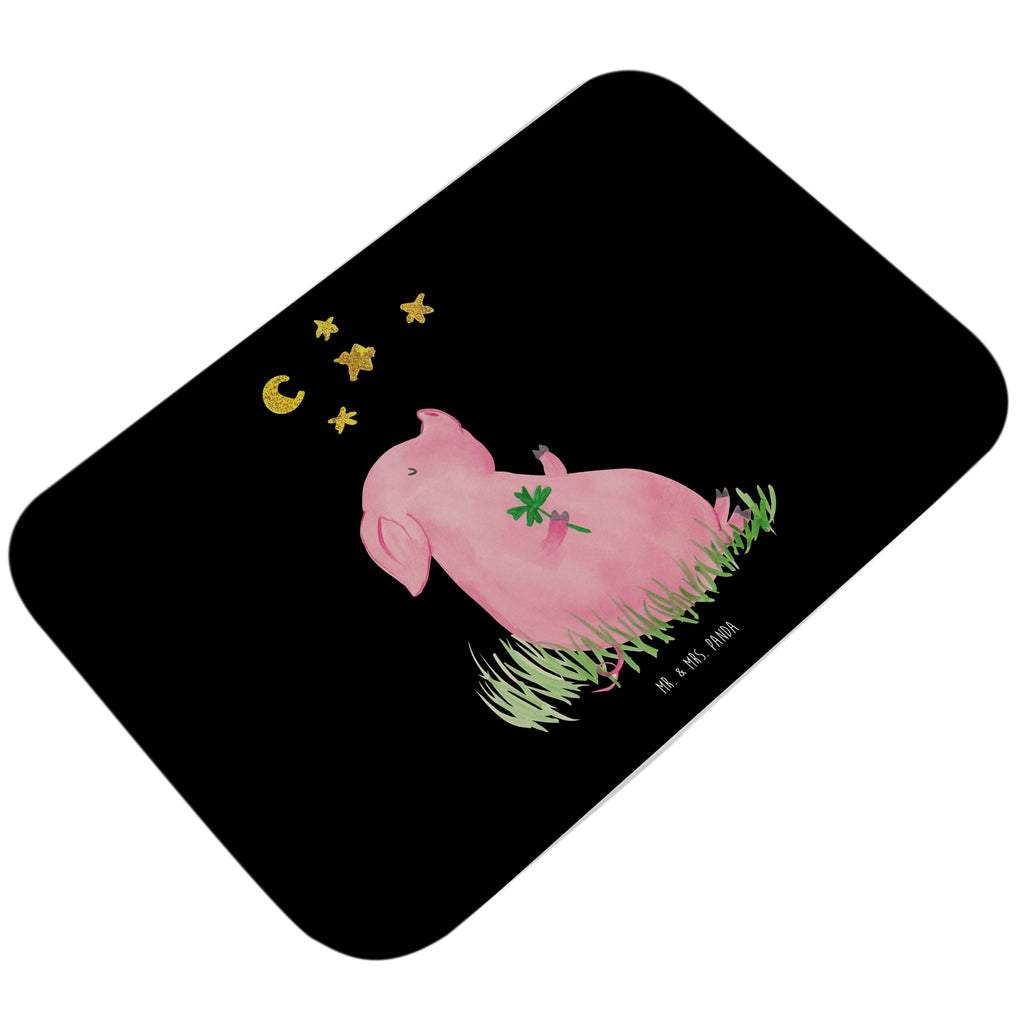 Badvorleger Glücksschwein Badematte, Badteppich, Duschvorleger, Badezimmerteppich, Badezimmermatte, Badvorleger, Duschmatte, Duschteppich, Tiermotive, Gute Laune, lustige Sprüche, Tiere, Glücksschwein. Glück, Schwein, Schweinchen, Sterne, Sernchen, Ziele, Träume, Motivation, Glücksbringer