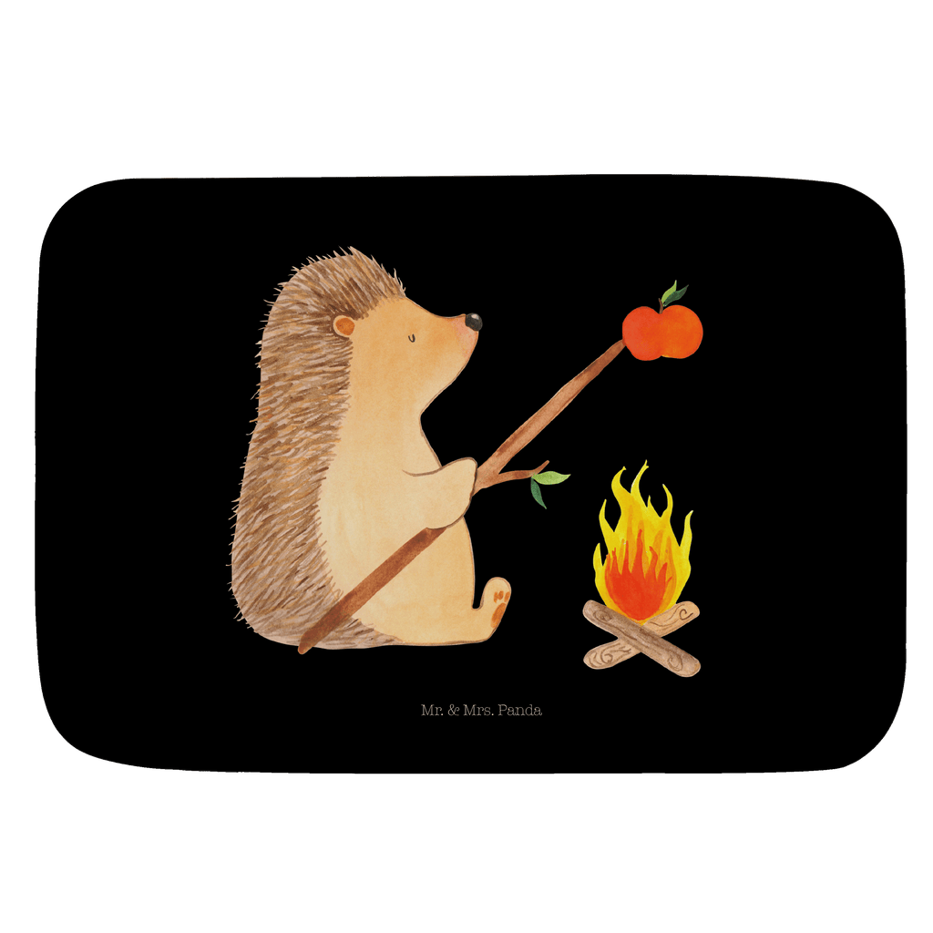 Badvorleger Igel grillt Badematte, Badteppich, Duschvorleger, Badezimmerteppich, Badezimmermatte, Badvorleger, Duschmatte, Duschteppich, Tiermotive, Gute Laune, lustige Sprüche, Tiere, Igel, Grillen, Ziele, Motivation, arbeitslos, Sinn des Lebens, Spruch