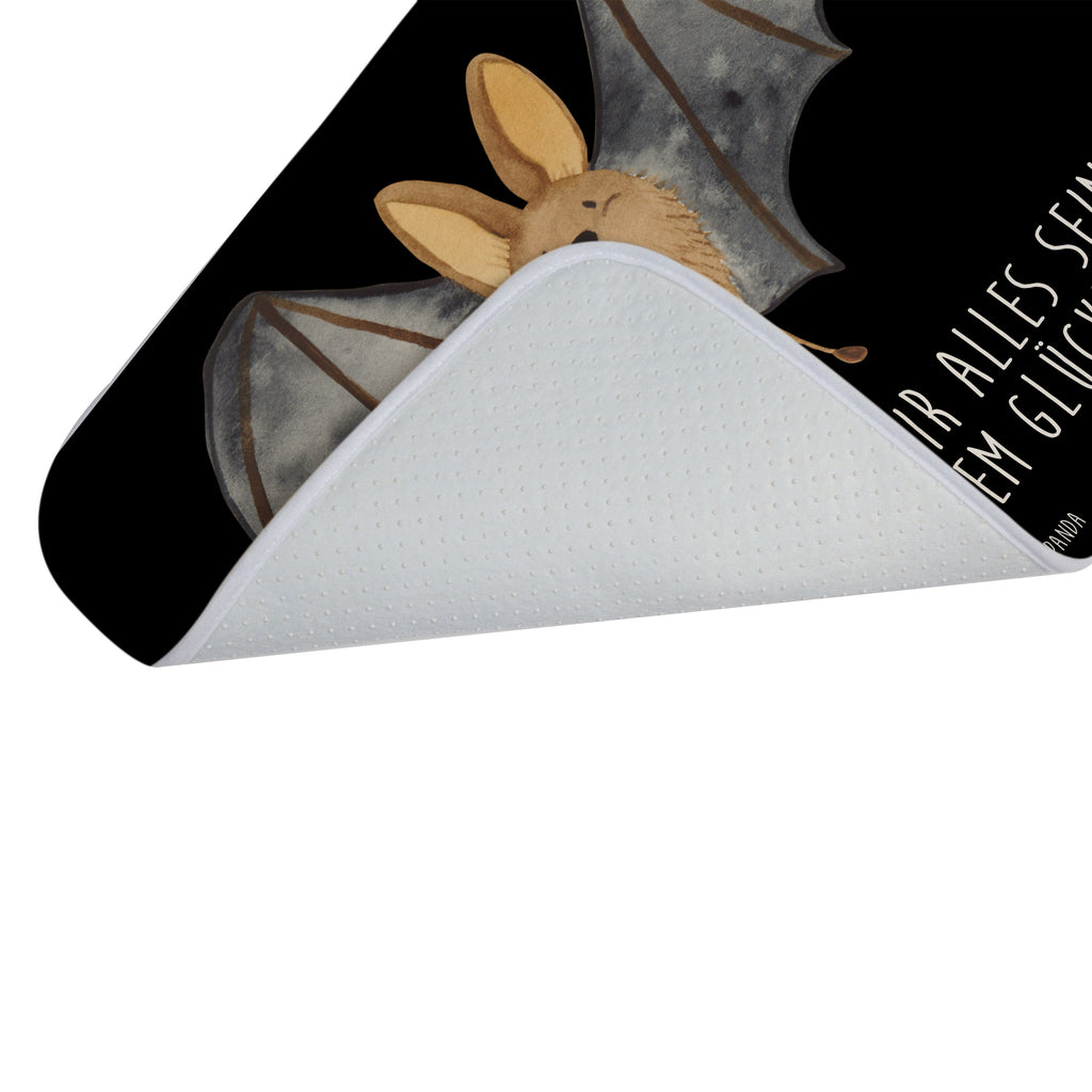 Badvorleger Fledermaus Flügel Badematte, Badteppich, Duschvorleger, Badezimmerteppich, Badezimmermatte, Badvorleger, Duschmatte, Duschteppich, Tiermotive, Gute Laune, lustige Sprüche, Tiere