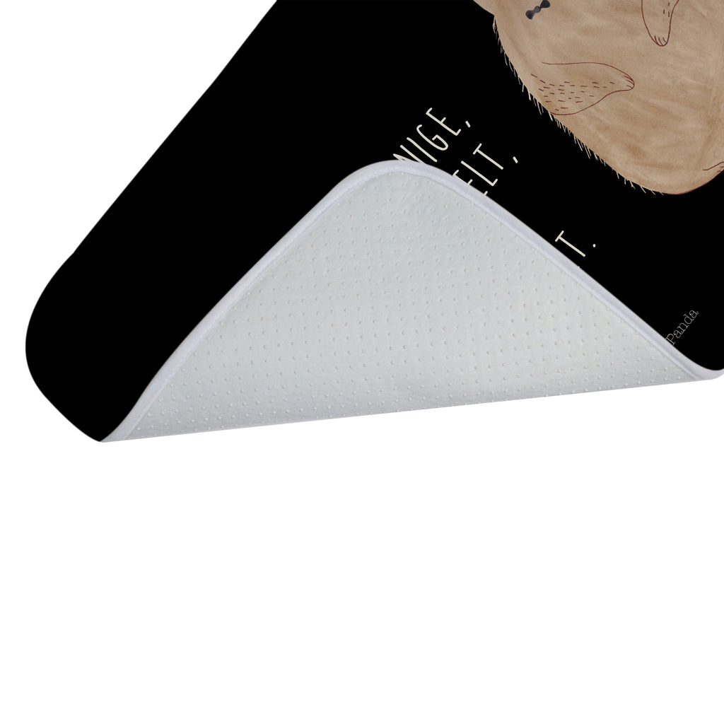 Badvorleger Murmeltier Badematte, Badteppich, Duschvorleger, Badezimmerteppich, Badezimmermatte, Badvorleger, Duschmatte, Duschteppich, Tiermotive, Gute Laune, lustige Sprüche, Tiere, Murmeltier, Knigge, Fröhlichkeit, Freundlichkeit, Respekt, Anstand