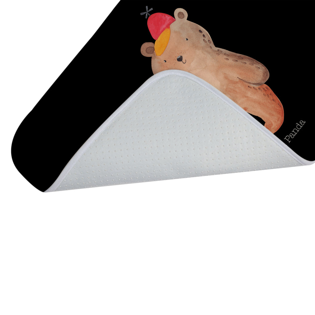 Badvorleger Bär mit Schultüte Badematte, Badteppich, Duschvorleger, Badezimmerteppich, Badezimmermatte, Badvorleger, Duschmatte, Duschteppich, Bär, Teddy, Teddybär, Bär Motiv, Schultüte, Erster Schultag Geschenk, Einschulung Geschenk, Schule Geschenk, Grundschule, Schulanfang, Schulbeginn