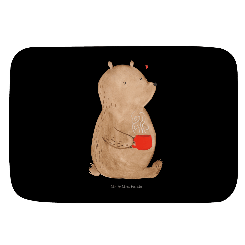 Badvorleger Bär Kaffee Badematte, Badteppich, Duschvorleger, Badezimmerteppich, Badezimmermatte, Badvorleger, Duschmatte, Duschteppich, Bär, Teddy, Teddybär, Kaffee, Coffee, Bären, guten Morgen, Morgenroutine, Welt erobern, Welt retten, Motivation