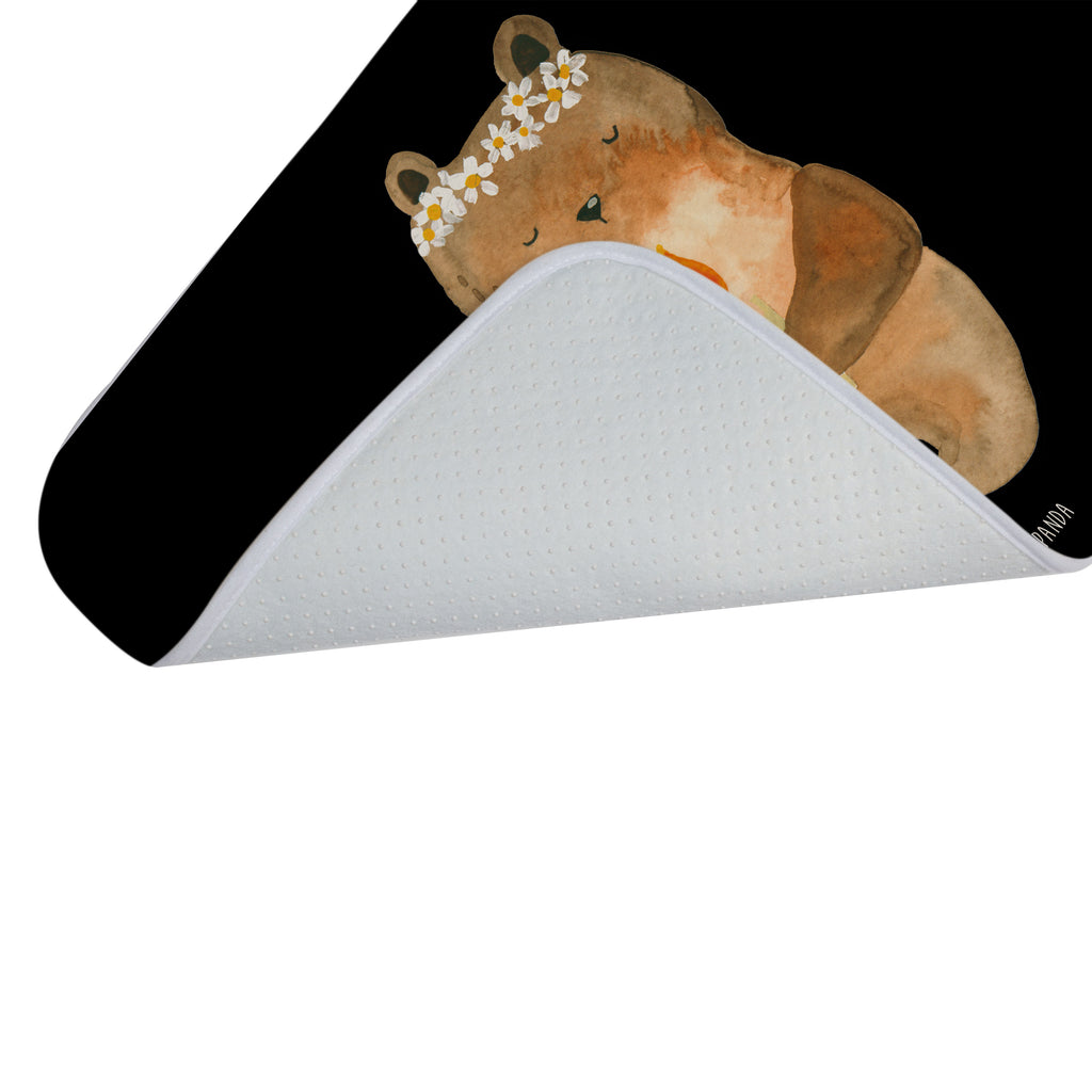Badvorleger Kommunion-Bär Badematte, Badteppich, Duschvorleger, Badezimmerteppich, Badezimmermatte, Badvorleger, Duschmatte, Duschteppich, Bär, Teddy, Teddybär, Kommunion, Gottes Segen, Taufkerze, katholisch