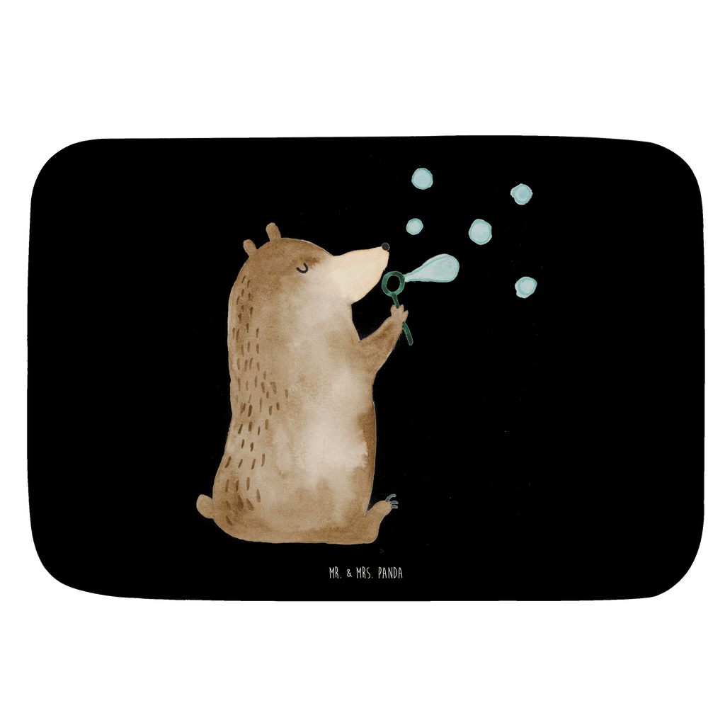 Badvorleger Bär Seifenblasen Badematte, Badteppich, Duschvorleger, Badezimmerteppich, Badezimmermatte, Badvorleger, Duschmatte, Duschteppich, Bär, Teddy, Teddybär, Seifenblasen Bär Lustig Sein Glücklich Traurig Happy