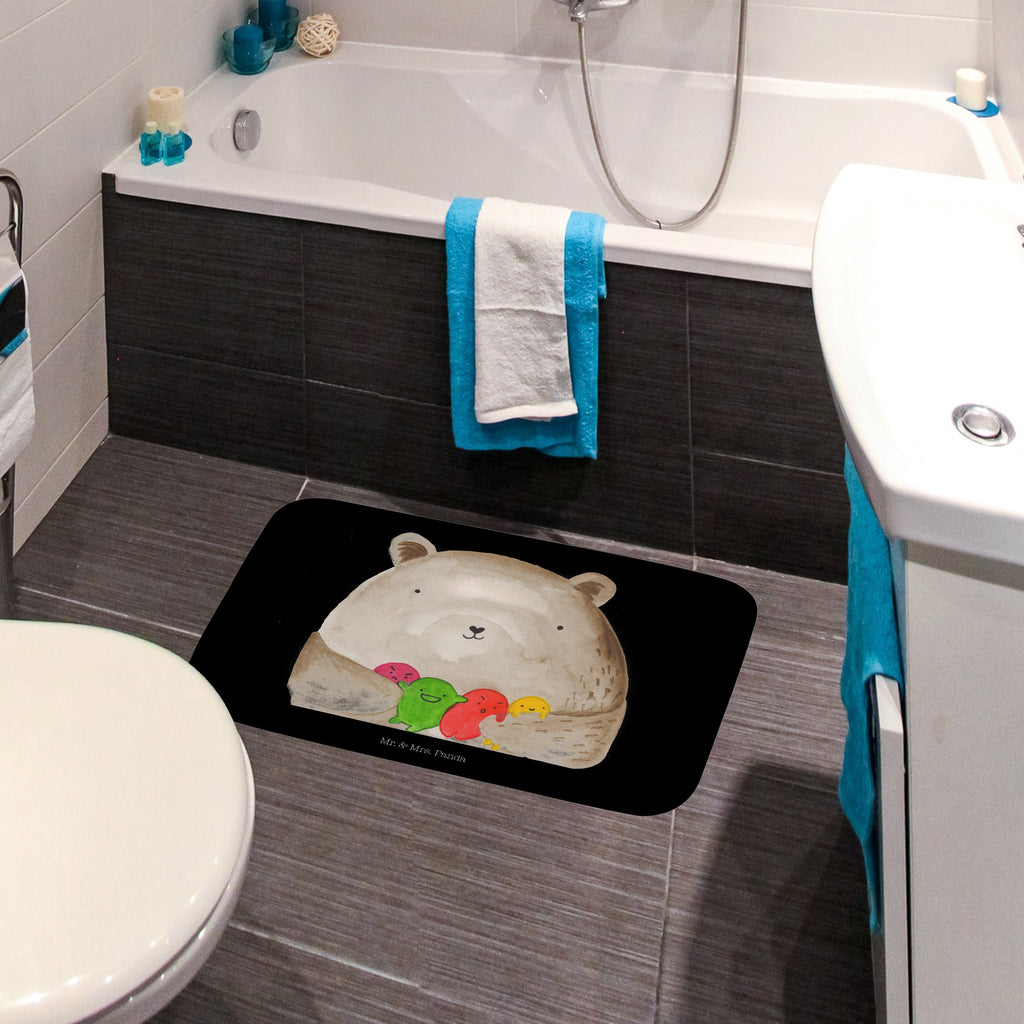 Badvorleger Bär Gefühl Badematte, Badteppich, Duschvorleger, Badezimmerteppich, Badezimmermatte, Badvorleger, Duschmatte, Duschteppich, Bär, Teddy, Teddybär, Wahnsinn, Verrückt, Durchgedreht