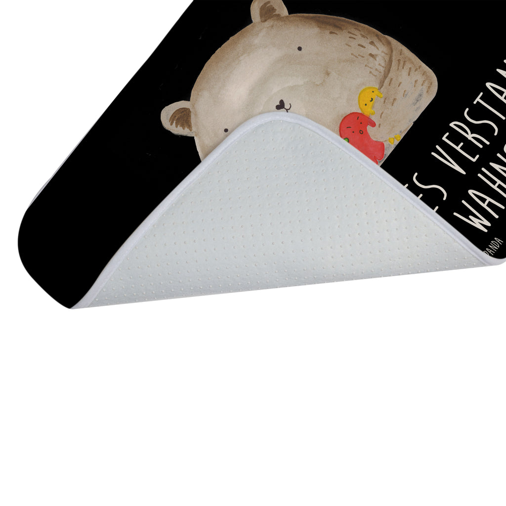 Badvorleger Bär Gefühl Badematte, Badteppich, Duschvorleger, Badezimmerteppich, Badezimmermatte, Badvorleger, Duschmatte, Duschteppich, Bär, Teddy, Teddybär, Wahnsinn, Verrückt, Durchgedreht