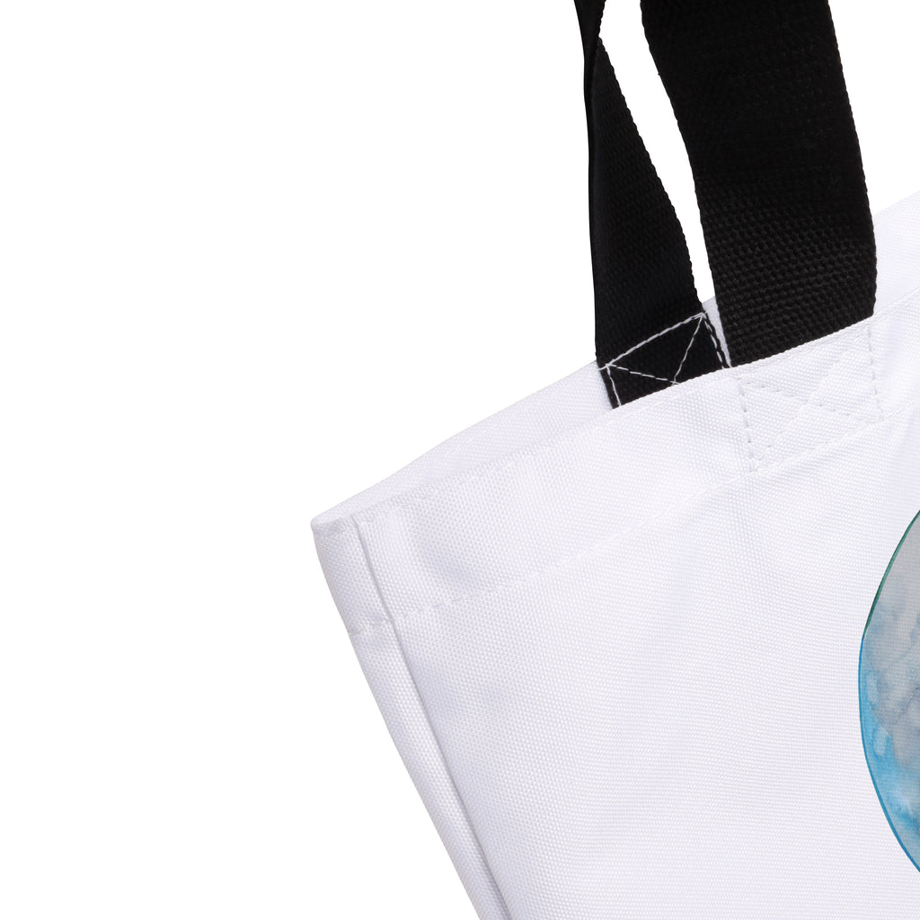 Shopper Narwal Beutel, Einkaufstasche, Tasche, Strandtasche, Einkaufsbeutel, Shopper, Schultasche, Freizeittasche, Tragebeutel, Schulbeutel, Alltagstasche, Meerestiere, Meer, Urlaub, Narwal, Wal, Putzen, Hausfrau, Junggesellin, aufräumen, Kinderzimmer