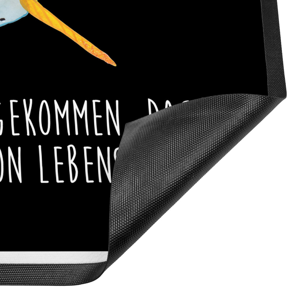 Fußmatte Narwal Narwal, Wal, Putzen, Hausfrau, Junggesellin, aufräumen, Kinderzimmer,  Türvorleger, Schmutzmatte, Fußabtreter, Matte, Schmutzfänger, Fußabstreifer, Schmutzfangmatte, Türmatte, Motivfußmatte,  Haustürmatte, Vorleger  Meerestiere, Meer, Urlaub