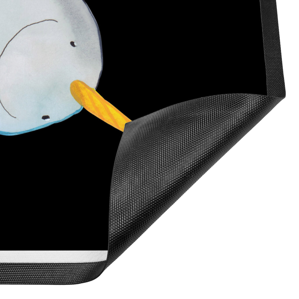 Fußmatte Narwal Narwal, Wal, Putzen, Hausfrau, Junggesellin, aufräumen, Kinderzimmer,  Türvorleger, Schmutzmatte, Fußabtreter, Matte, Schmutzfänger, Fußabstreifer, Schmutzfangmatte, Türmatte, Motivfußmatte,  Haustürmatte, Vorleger  Meerestiere, Meer, Urlaub