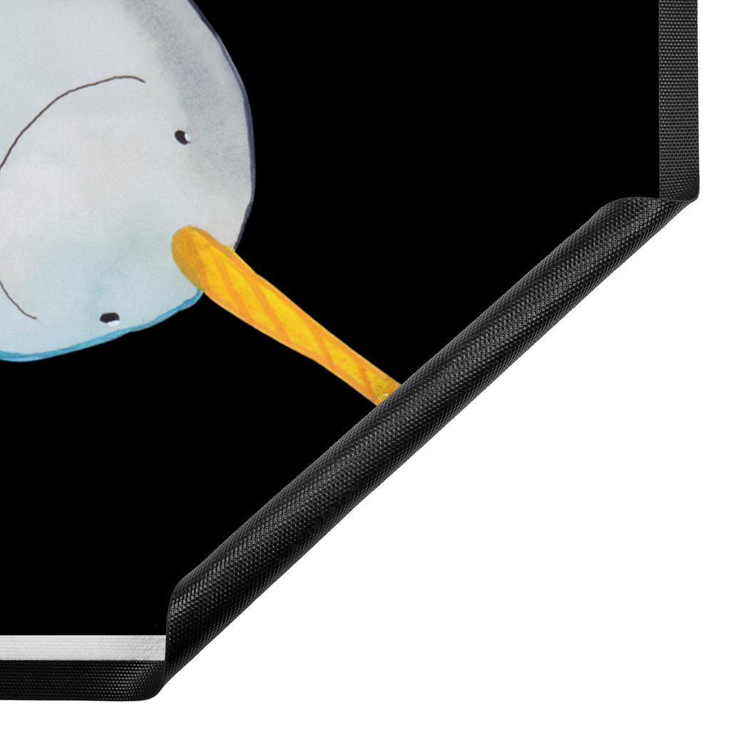 Fußmatte Narwal Narwal, Wal, Putzen, Hausfrau, Junggesellin, aufräumen, Kinderzimmer,  Türvorleger, Schmutzmatte, Fußabtreter, Matte, Schmutzfänger, Fußabstreifer, Schmutzfangmatte, Türmatte, Motivfußmatte,  Haustürmatte, Vorleger  Meerestiere, Meer, Urlaub