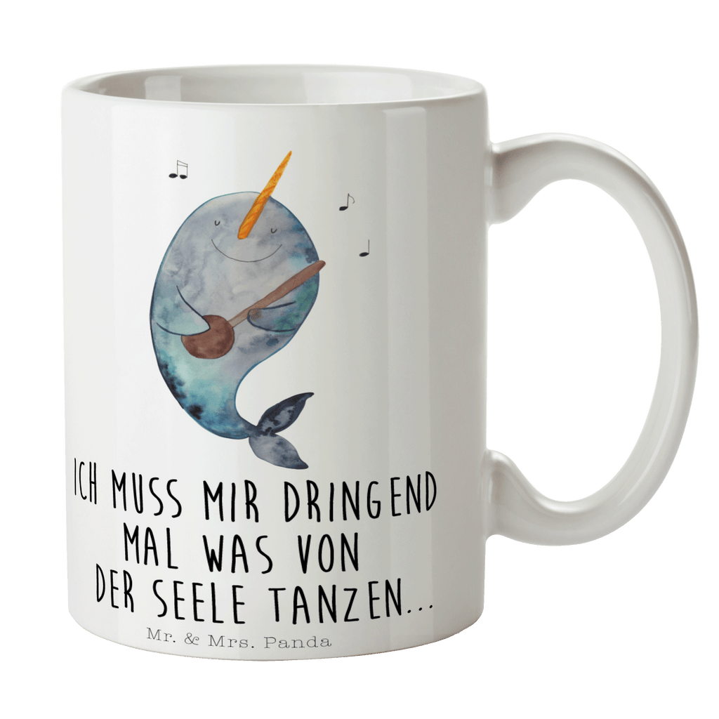Tasse Narwal Gitarre Narwal, Wal, Tanzen, Probleme, Problemlösung, Frust, Gespräche, Gitarre Becher, Kaffeetasse, Kaffeebecher, Tee, Frühstück, Büro  Meerestiere, Meer, Urlaub