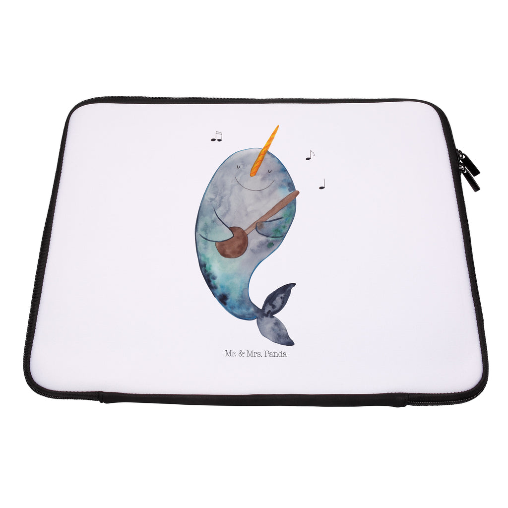 33 x 42 Notebook Tasche Narwal Gitarre Notebook Tasche, Laptop, Computertasche, Tasche, Schutzhülle, Meerestiere, Meer, Urlaub, Narwal, Wal, Tanzen, Probleme, Problemlösung, Frust, Gespräche, Gitarre