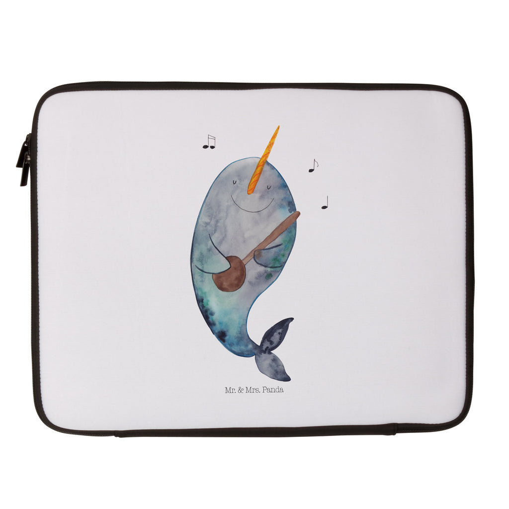 33 x 42 Notebook Tasche Narwal Gitarre Notebook Tasche, Laptop, Computertasche, Tasche, Schutzhülle, Meerestiere, Meer, Urlaub, Narwal, Wal, Tanzen, Probleme, Problemlösung, Frust, Gespräche, Gitarre