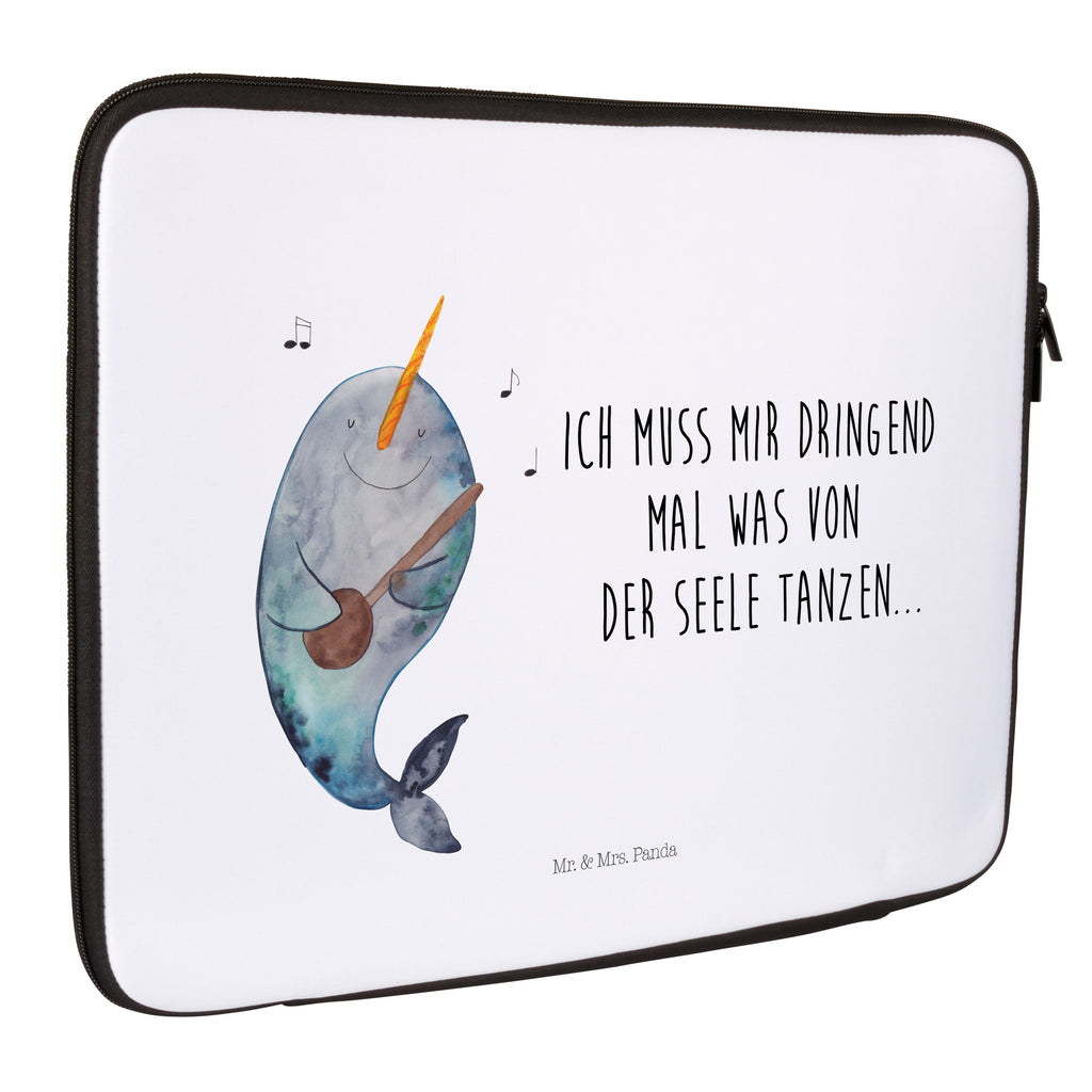 33 x 42 Notebook Tasche Narwal Gitarre Notebook Tasche, Laptop, Computertasche, Tasche, Schutzhülle, Meerestiere, Meer, Urlaub, Narwal, Wal, Tanzen, Probleme, Problemlösung, Frust, Gespräche, Gitarre