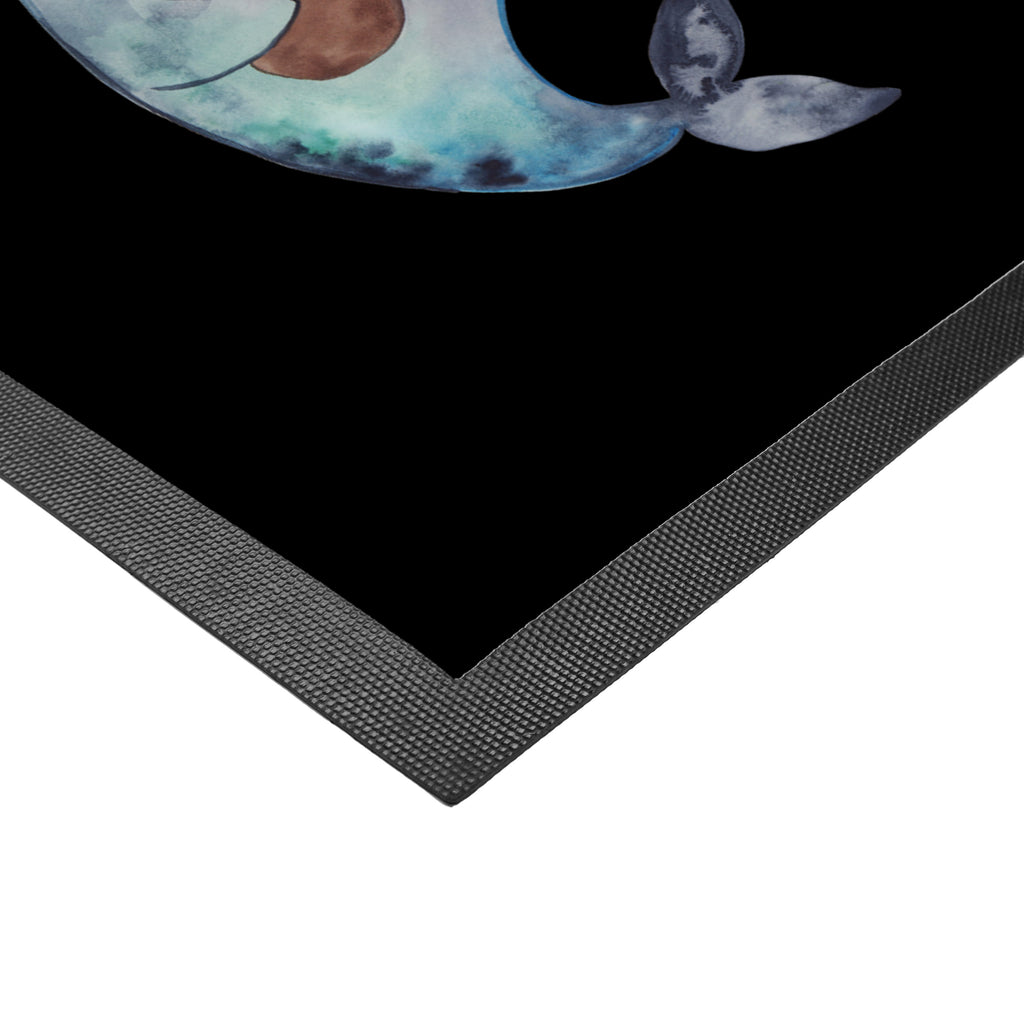 Fußmatte Narwal Gitarre Narwal, Wal, Tanzen, Probleme, Problemlösung, Frust, Gespräche, Gitarre Türvorleger, Schmutzmatte, Fußabtreter, Matte, Schmutzfänger, Fußabstreifer, Schmutzfangmatte, Türmatte, Motivfußmatte,  Haustürmatte, Vorleger  Meerestiere, Meer, Urlaub