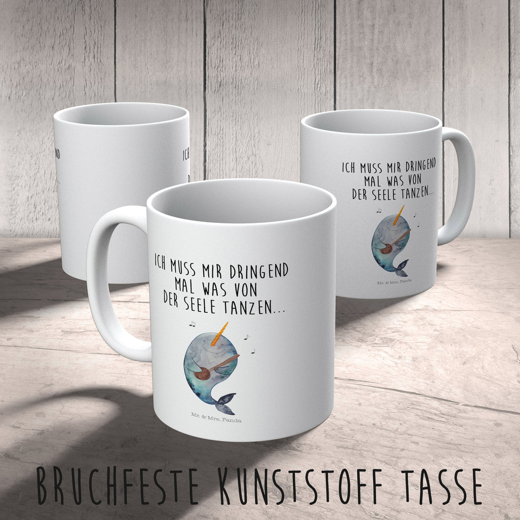 Kindertasse Narwal Gitarre Kunststoff Tasse, Kindergarten, Tasse, Trinkbecher, Camping Becher, Kaffeetasse, Kunststoffbecher, Kindergartenbecher, Outdoorgeschirr, Kunststoffgeschirr, Reisebecher, Reisetasse, Kinderbecher, Meerestiere, Meer, Urlaub, Narwal, Wal, Tanzen, Probleme, Problemlösung, Frust, Gespräche, Gitarre